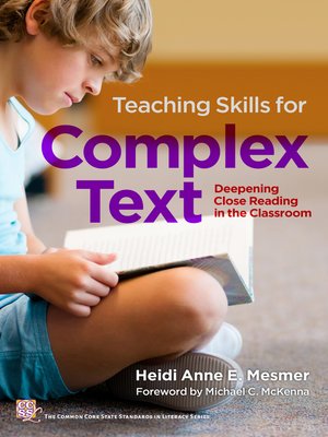 cover image of Teaching Skills for Complex Text